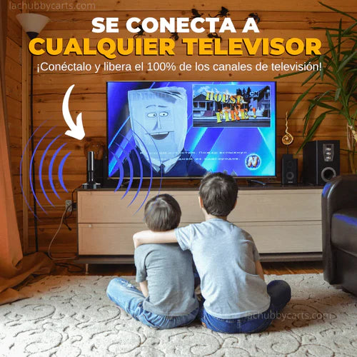 Antena Digital 4K HDTV - (Funciona en todos los televisores)